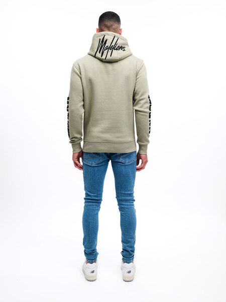 Malelions Malelions Lective Hoodie 2.0 - Light Green/Black
