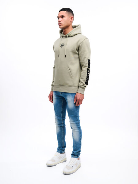 Malelions Malelions Lective Hoodie 2.0 - Light Green/Black