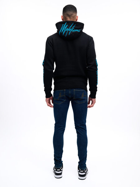 Malelions Malelions Lective Hoodie 2.0 - Black/Teal
