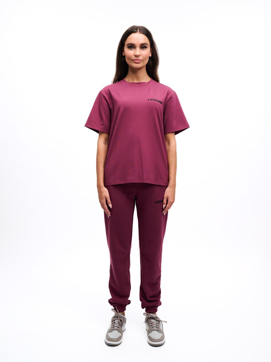 Malelions Malelions Women Studio Combi-set - Burgundy