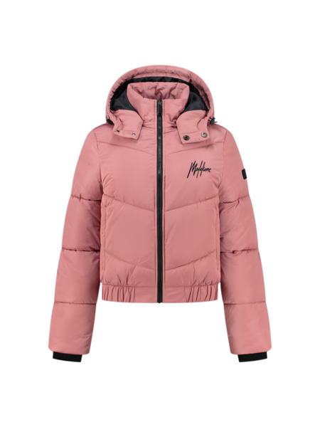 Malelions Malelions Women Signature Puffer Jacket - Mauve