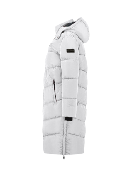 Malelions Malelions Women Signature Long Puffer Jacket - Grey