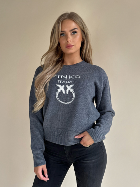 Pinko Pinko Burgos Sweater - Drizzle Grey
