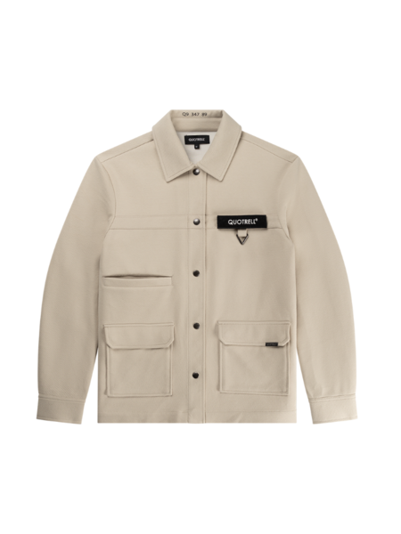 Quotrell Surrey Overshirt - Ecru