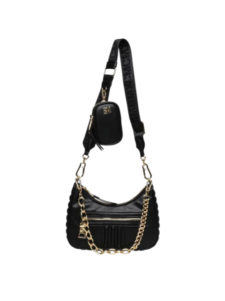 Guess Sestri Mini Satchel - Black - Eddy's Eindhoven