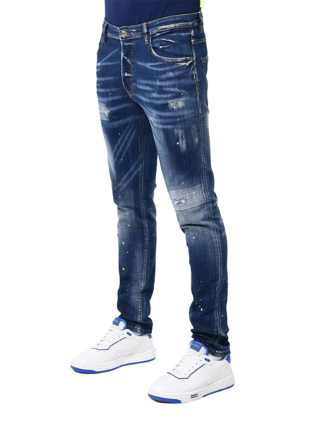 My Brand My Brand Denim Skinny Jeans - Denim/Multicolor