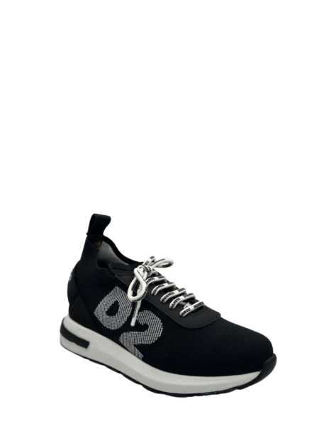 Dsquared2 Dsquared2 Shoes Speedster Sneakers Lace Up - Black/white