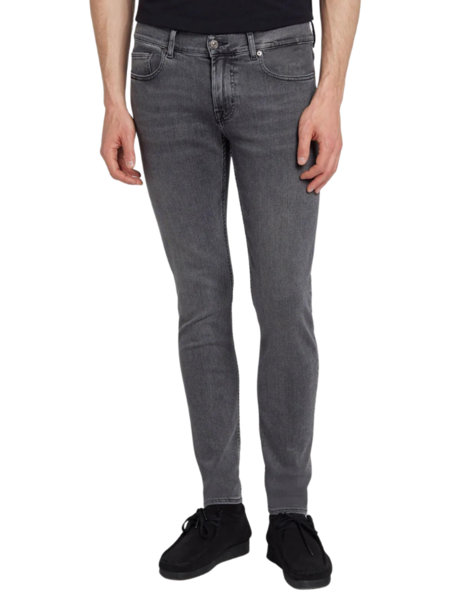 7 For All Mankind 7 For All Mankind Paxtyn Tapered Stretch Tek Scholar Jeans - Grey