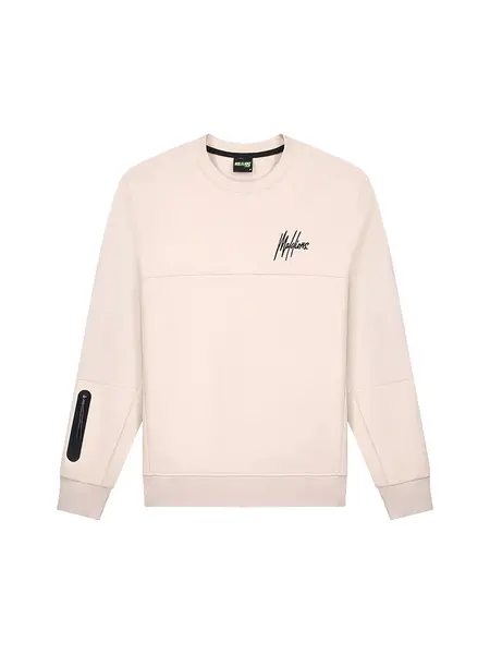 Malelions Sport Counter Sweater - Beige