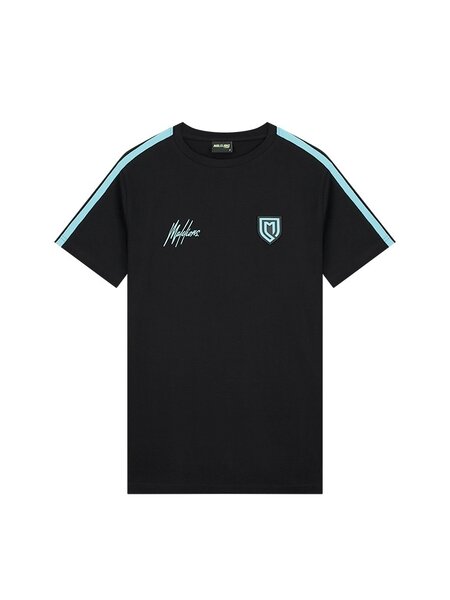 Malelions Malelions Sport Academy T-Shirt - Black/Turquoise