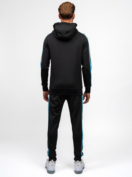 Malelions Malelions Sport Academy Trackpants - Black/Turquoise
