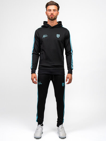 Malelions Malelions Sport Academy Trackpants - Black/Turquoise