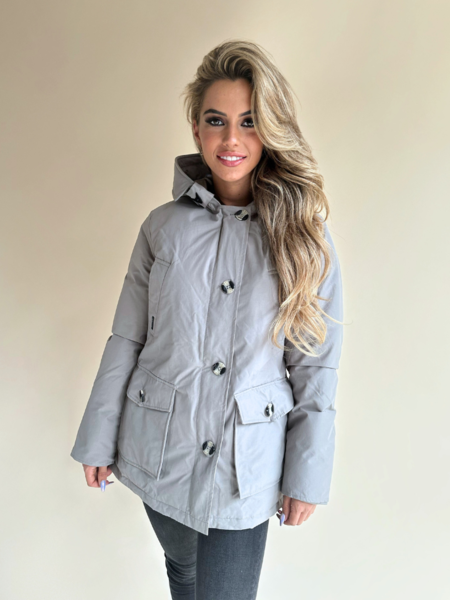 Airforce Airforce Women 4 Pocket Parka - Poloma Grey