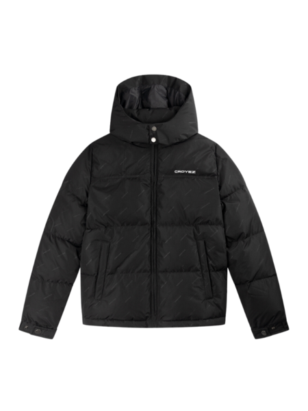 Croyez Croyez Allover Puffer Jacket - Black