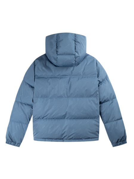 Croyez Croyez Allover Puffer Jacket - Vintage Blue