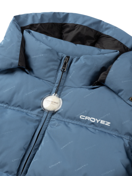 Croyez Croyez Allover Puffer Jacket - Vintage Blue