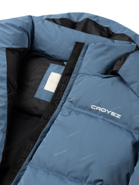 Croyez Croyez Allover Puffer Jacket - Vintage Blue
