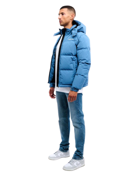 Croyez Croyez Allover Puffer Jacket - Vintage Blue