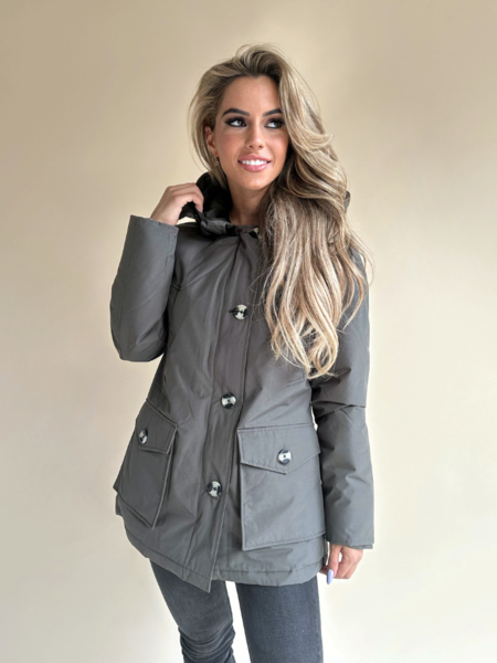 Airforce Women 4 Pocket Parka - Beluga