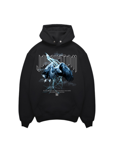 JorCustom JorCustom Thunder Oversized Hoodie - Black