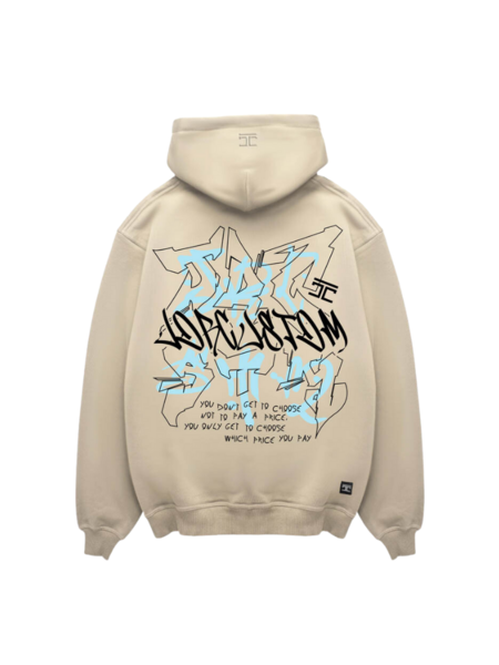 JorCustom JorCustom Price Oversized Hoodie - Sand