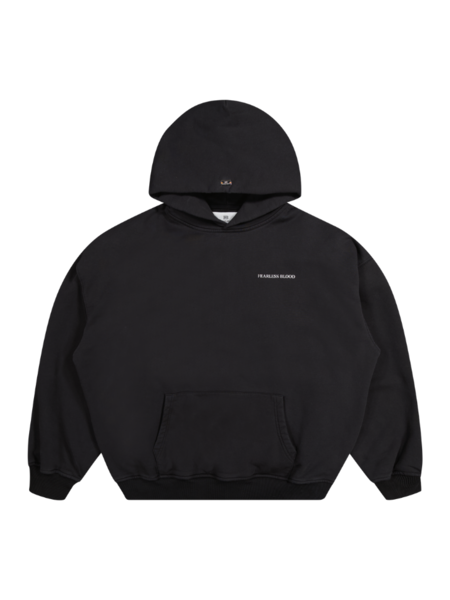 Fearless Blood Fearless Blood Logo Hoodie - Deep Black