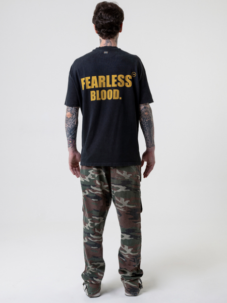 Fearless Blood Fearless Blood Logo 02 T-Shirt - Deep Black