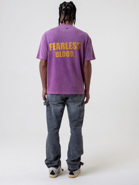 Fearless Blood Fearless Blood Logo 02 T-Shirt - True Purple