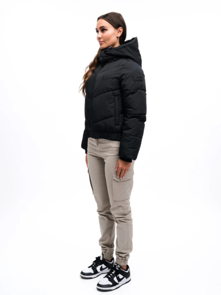 Malelions Malelions Women Signature Puffer Jacket - Black