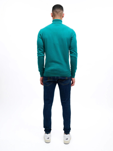 Malelions Malelions Knit Turtle Neck - Petrol