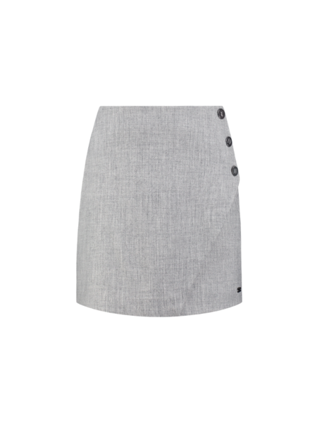 Nikkie Nikkie Asti Melange Skirt - Graphite