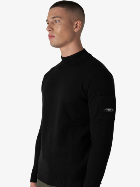 Quotrell Quotrell Cannes Knitted Sweater - Black