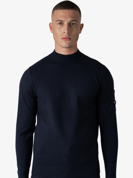 Quotrell Quotrell Cannes Knitted Sweater - Navy
