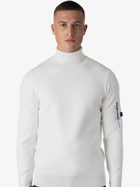 Quotrell Quotrell Torro Knitted Sweater - Ecru