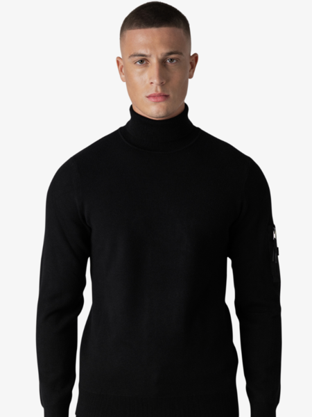 Quotrell Quotrell Torro Knitted Sweater - Black