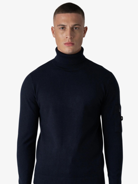 Quotrell Quotrell Papillon Knitted Sweater - Navy