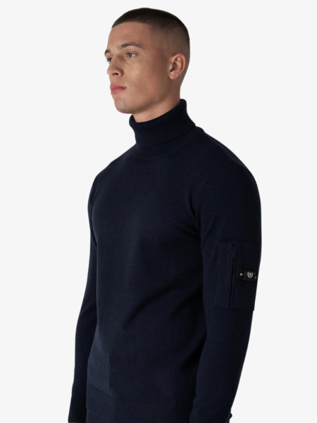 Quotrell Quotrell Papillon Knitted Sweater - Navy