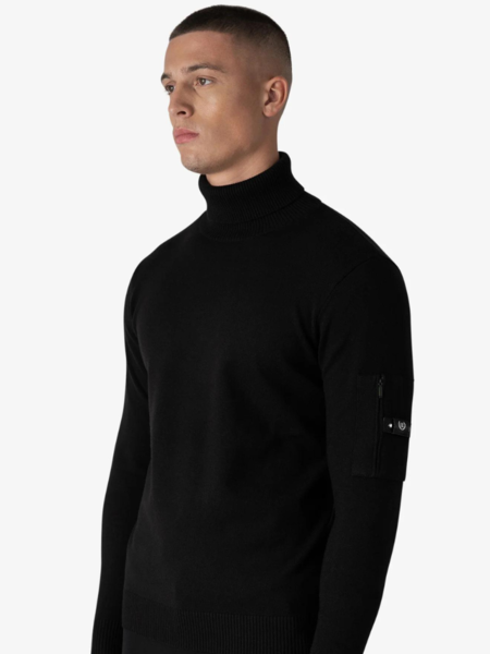 Quotrell Quotrell Papillon Knitted Sweater - Black