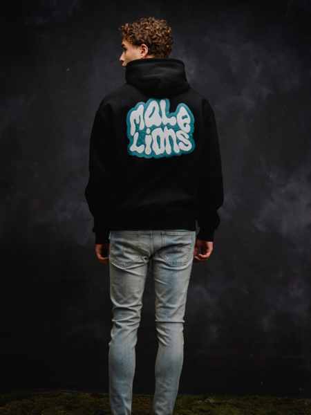 Malelions Malelions Sponge Hoodie - Black/Teal