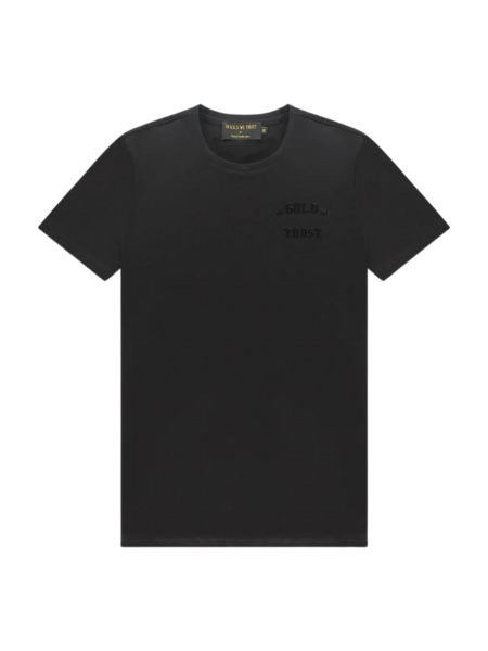 In Gold We Trust In Gold We Trust The Pusha T-Shirt - Black on Black