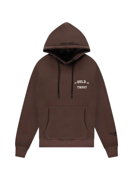 In Gold We Trust In Gold We Trust The Notorious Hoodie - Dark Brown