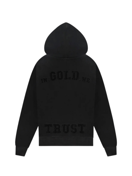 In Gold We Trust The Notorious Hoodie - Black on Black