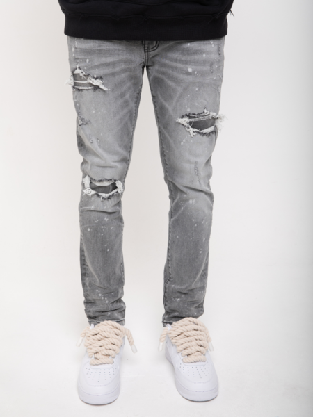 Amicci Amicci Colombo Jeans - Light Grey