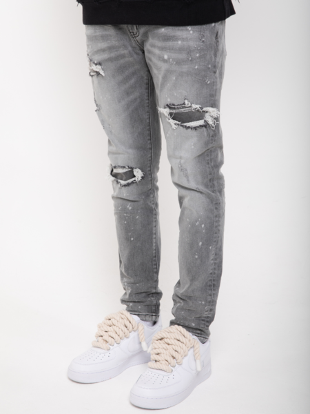 Amicci Amicci Colombo Jeans - Light Grey