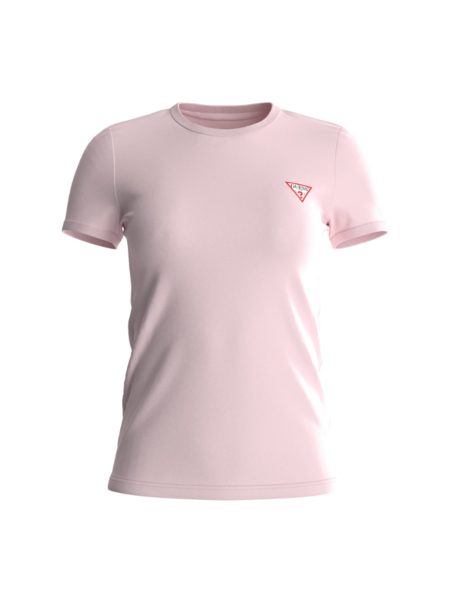 Guess Guess Mini Triangle Tee - Low Key Pink