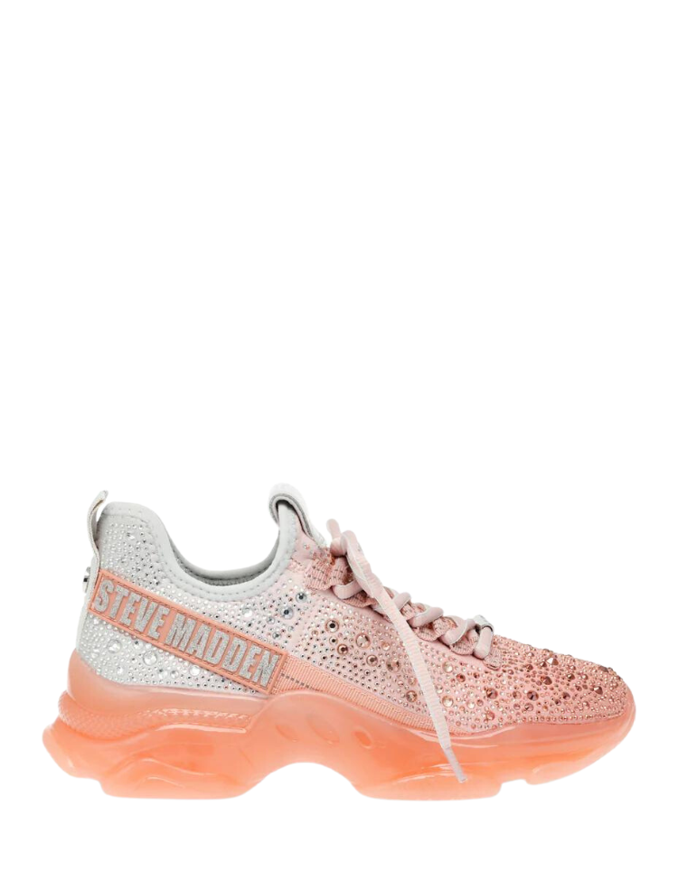 Steve Madden Mistica Sneaker - Blush/Silver - Eddy's Eindhoven