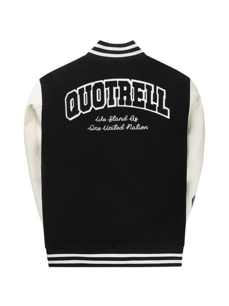 Quotrell Quotrell University Jacket - Black/White