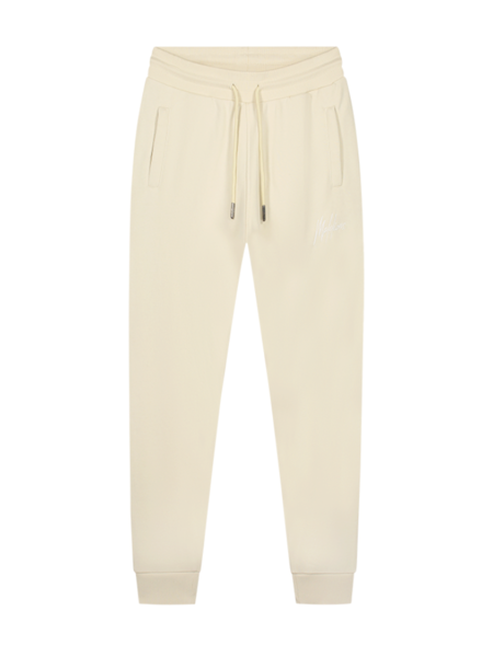 Malelions Malelions Women Signature Tracksuit - Beige/White