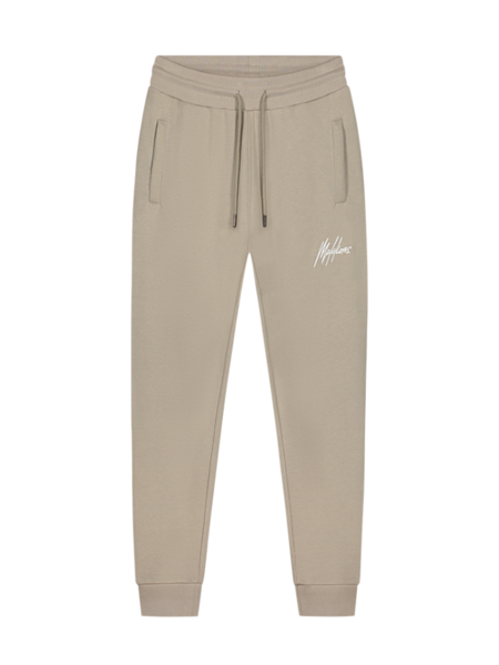 Malelions Malelions Women Signature Tracksuit - Taupe/White