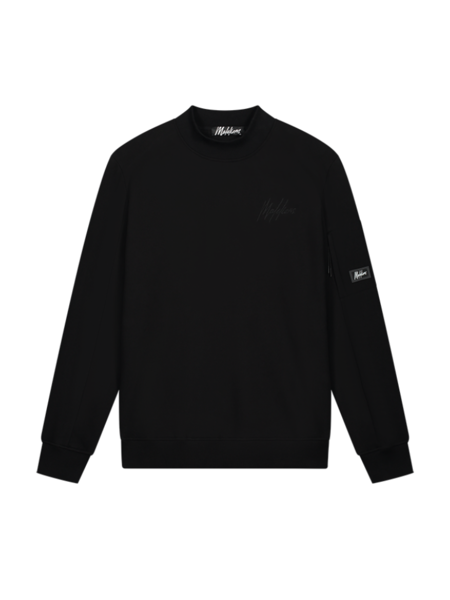 Malelions Turtle Sweater - Black